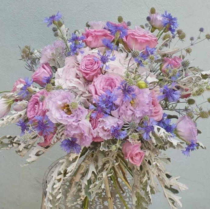 Мастер-класс Букет из срезанных цветов в Москве