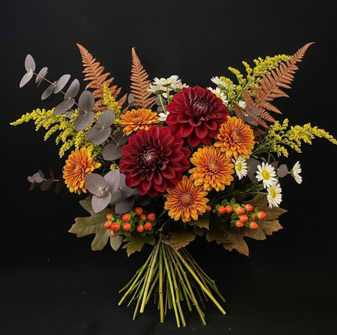 Мастер-класс Букет из срезанных цветов в Москве