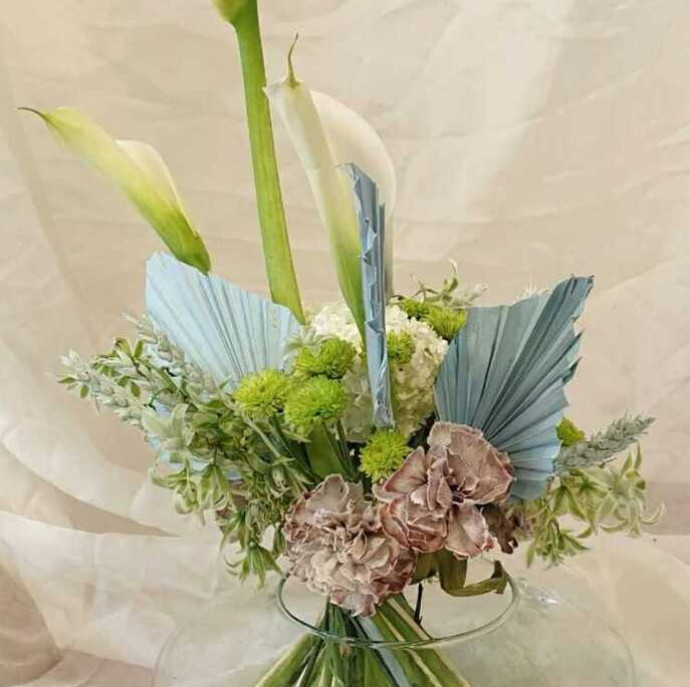 Мастер-класс Букет из срезанных цветов в Москве