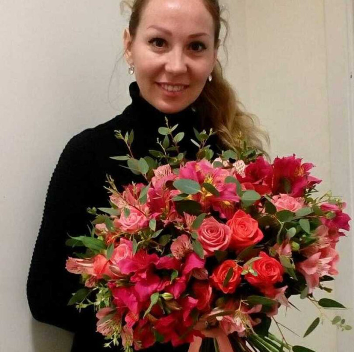 Мастер-класс Букет из срезанных цветов в Москве