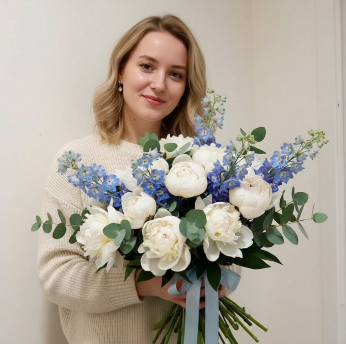 Мастер-класс Букет из срезанных цветов в Москве