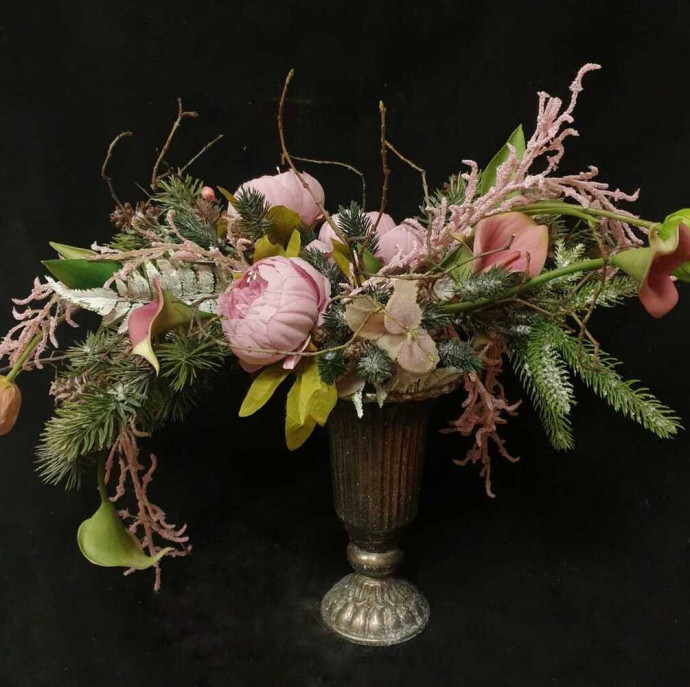 Мастер-класс Композиция с сухоцветами в Москве