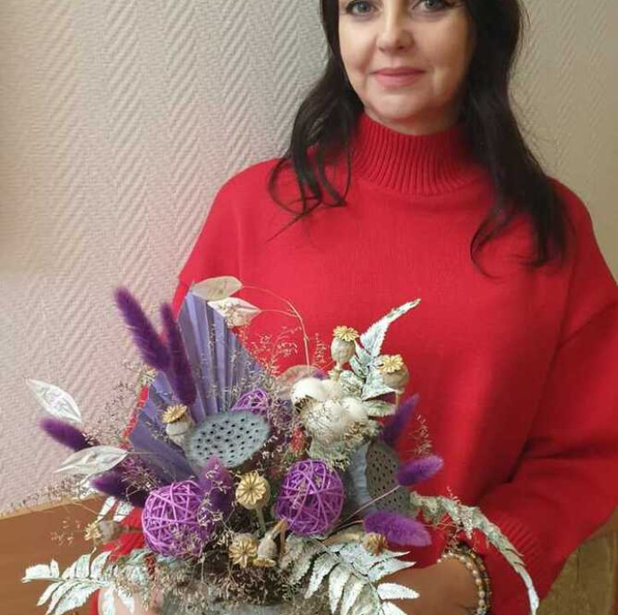 Мастер-класс Композиция с сухоцветами в Москве