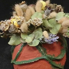 Мастер-класс Композиция с сухоцветами в Москве