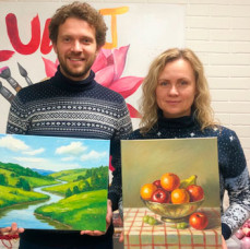 Мастер-класс Картина за 3 часа в Москве