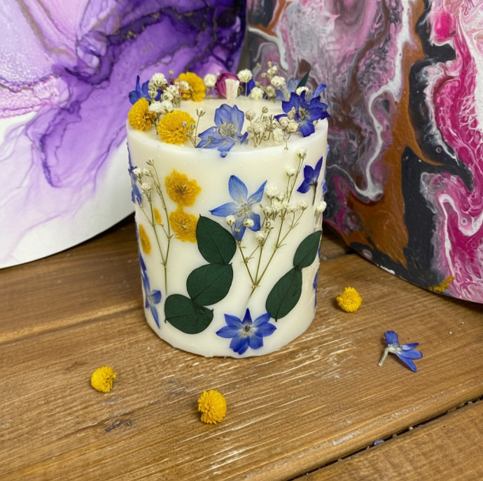 Мастер-класс Ботанические свечи в Москве