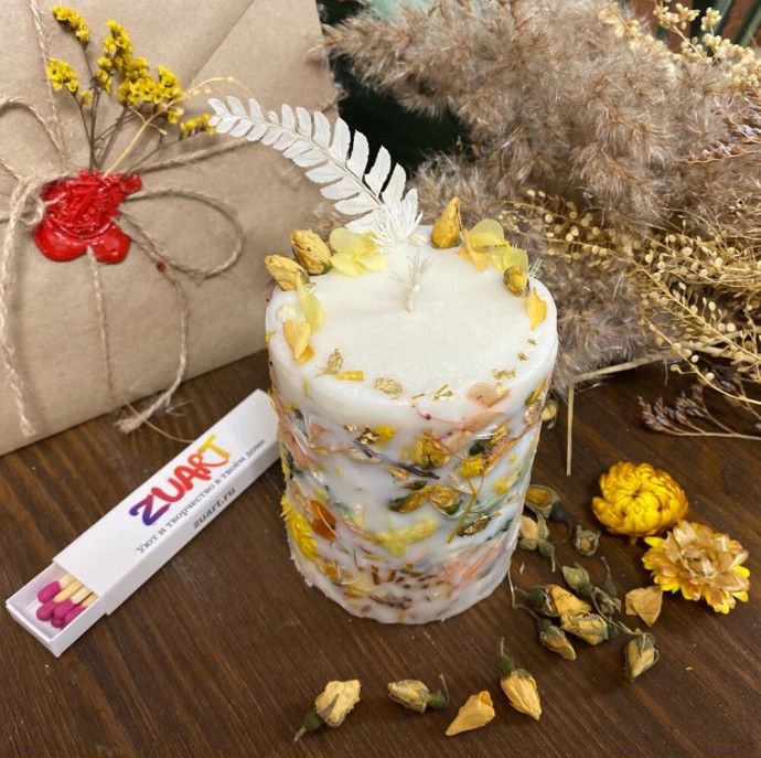 Мастер-класс Ботанические свечи в Москве