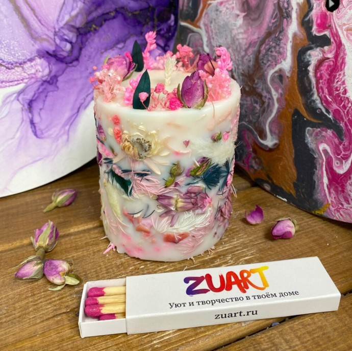 Мастер-класс Ботанические свечи в Москве