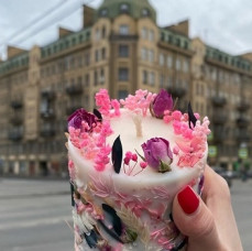 Мастер-класс Ботанические свечи в Москве