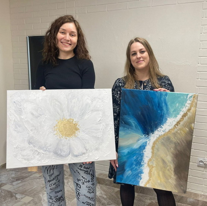 Мастер-класс Интерьерная картина в Москве