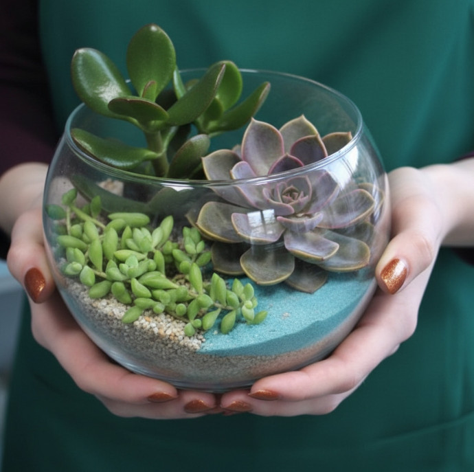 Мастер-класс Геометрическая оранжерея: Мини Чаша/Бриллиант/Венера в Москве