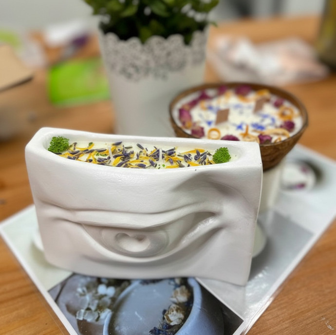 Мастер-класс Соевые свечи в Москве