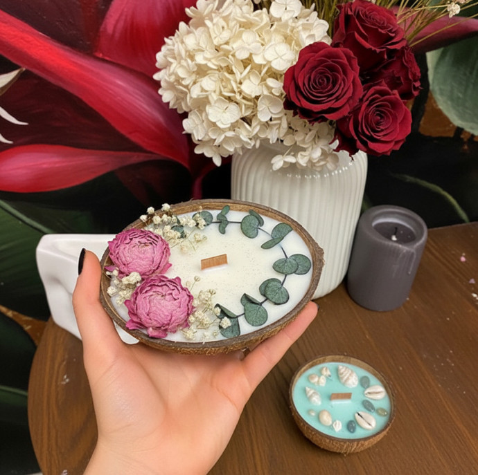 Мастер-класс Соевые свечи в Москве