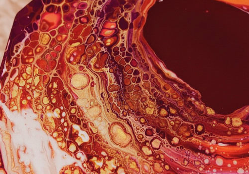 Мастер-класс по флюид арту в Москве