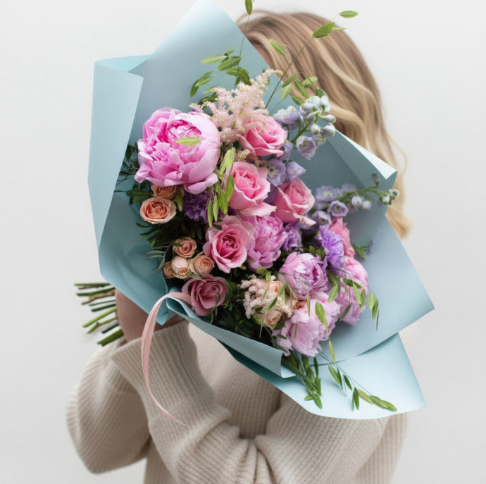 Мастер-класс по флористике Раскидистый букет в современной технике в Москве