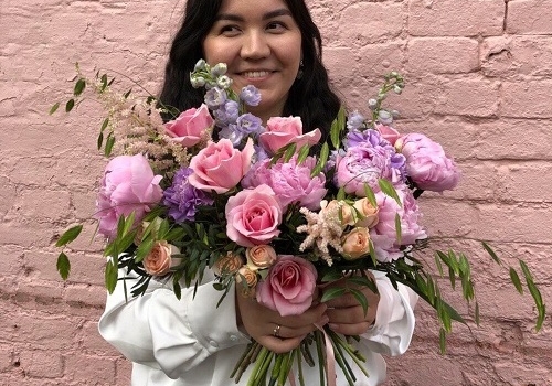 Мастер-класс по флористике Раскидистый букет в современной технике в Москве