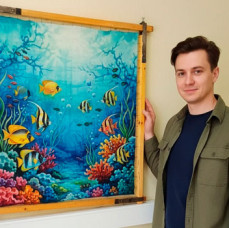 Индивидуальный мастер-класс по батику Роспись платка в Москве