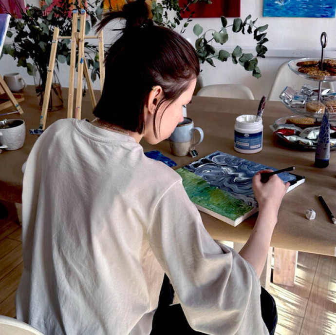 Мастер-класс по живописи Свидание с собой в Москве