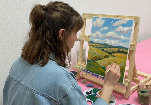 Мастер-класс по живописи Свидание с собой в Москве