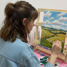 Мастер-класс по живописи Свидание с собой в Москве