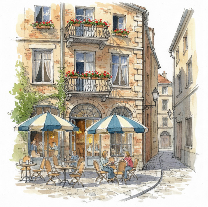 Мастер-класс Акварельный скетч в Москве