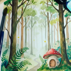 Мастер-класс Акварельный скетч в Москве