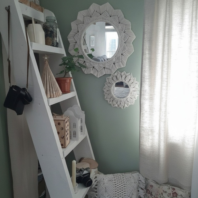 Мастер-класс по созданию украшения для зеркала в технике макраме в Москве