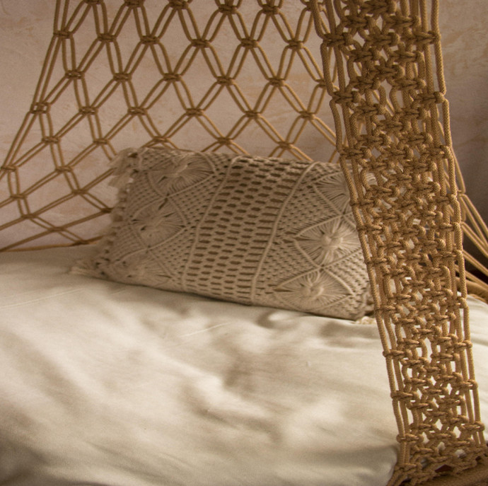 Мастер-класс по плетению подвесного кресла в Москве