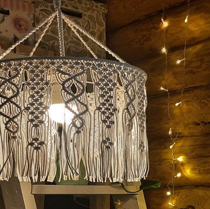 Мастер-класс по плетению абажура в Москве