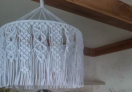 Мастер-класс по плетению абажура в Москве