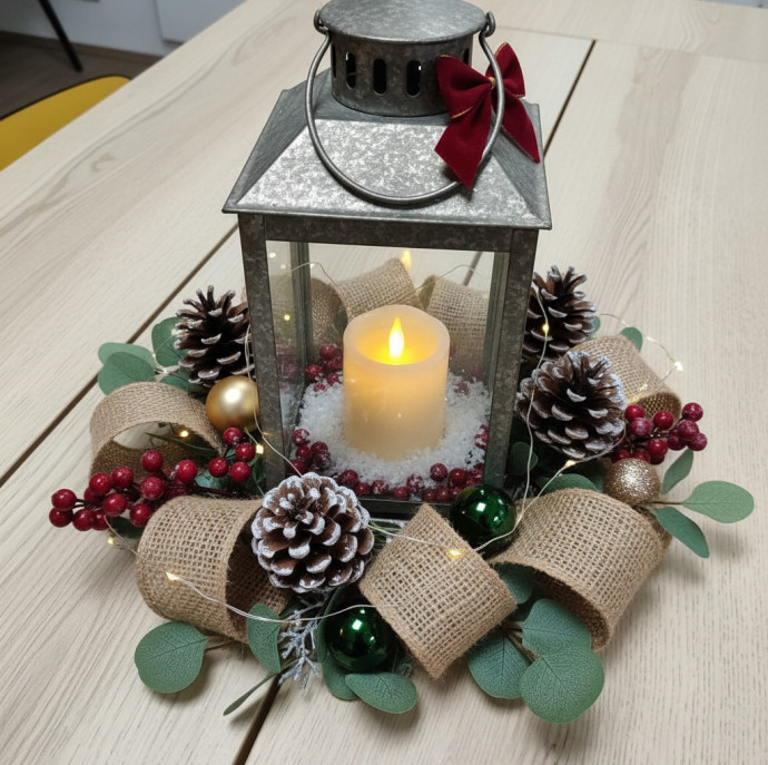 Мастер-класс новогодняя композиция в Москве