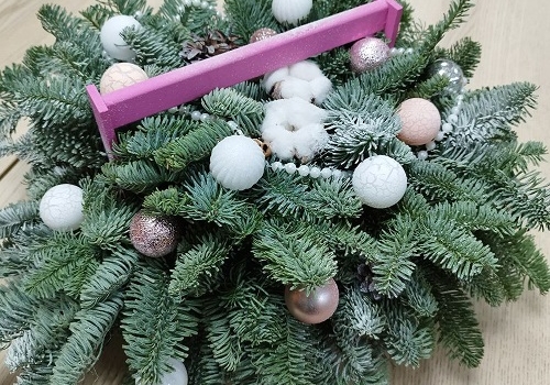 Мастер-класс новогодняя композиция в Москве