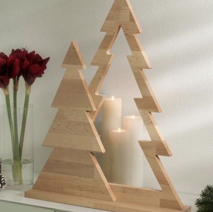 Мастер-класс Новогодние предметы декора из дерева в Москве