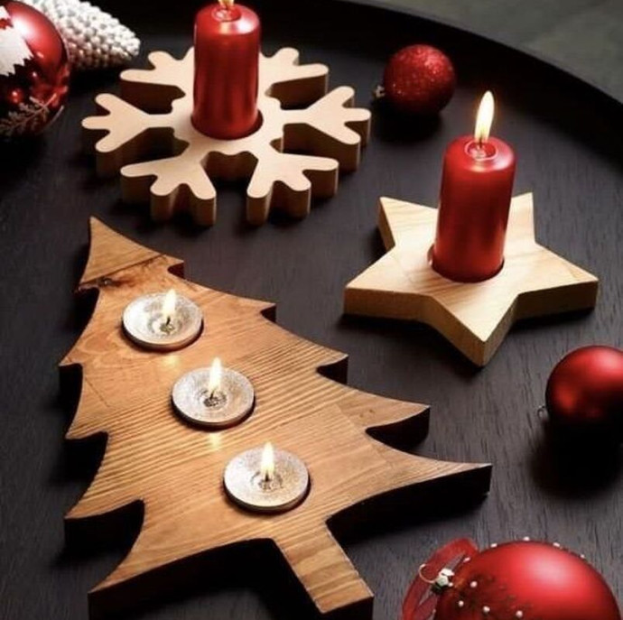 Мастер-класс Новогодние предметы декора из дерева в Москве