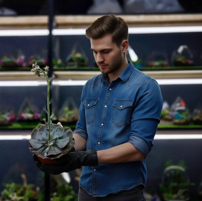 Мастер класс Флорариум в Москве