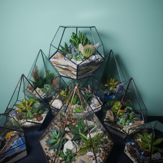 Мастер класс Флорариум в Москве