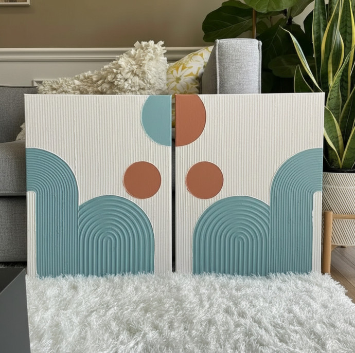 Мастер-класс Интерьерная картина на выбор в Москве