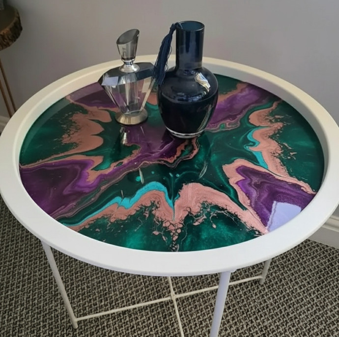 Мастер класс Картина из эпоксидной смолы в Москве