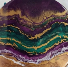 Мастер класс Картина из эпоксидной смолы в Москве