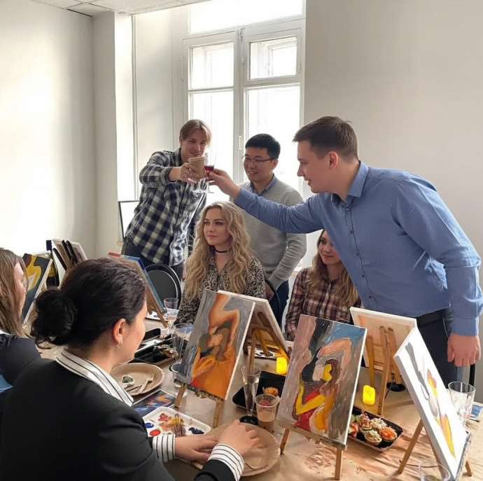 Мастер-класс по рисованию (масло, акрил) в Москве