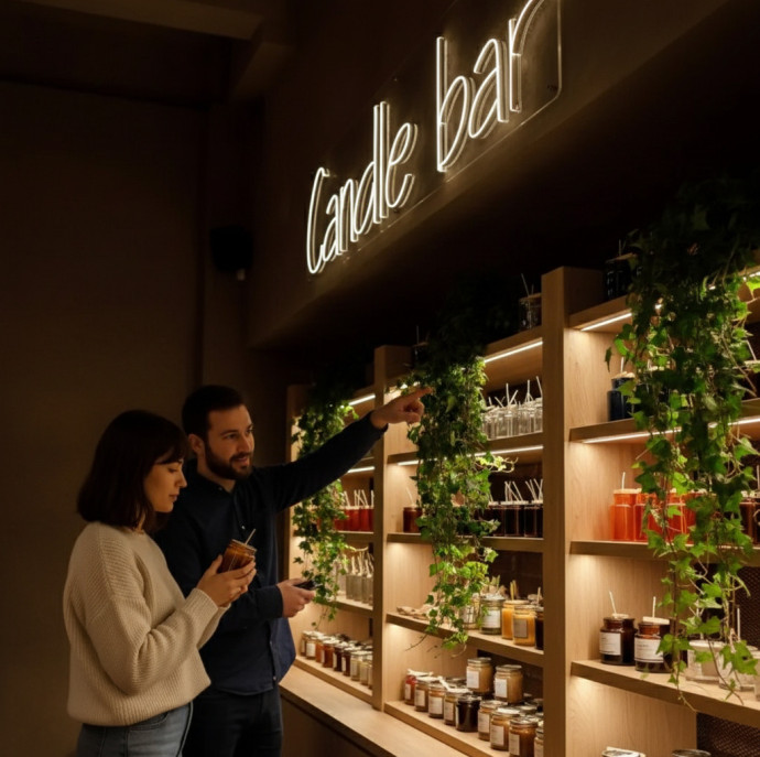 Мастер класс по созданию ароматической свечи в Москве