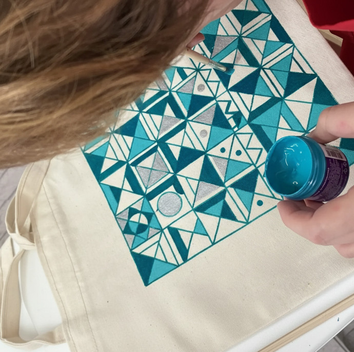 Мастер-класс Роспись шопперов в Москве