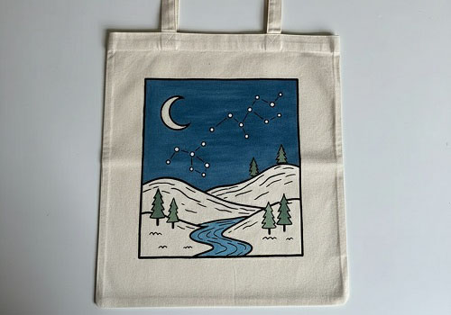 Мастер-класс Роспись шопперов в Москве