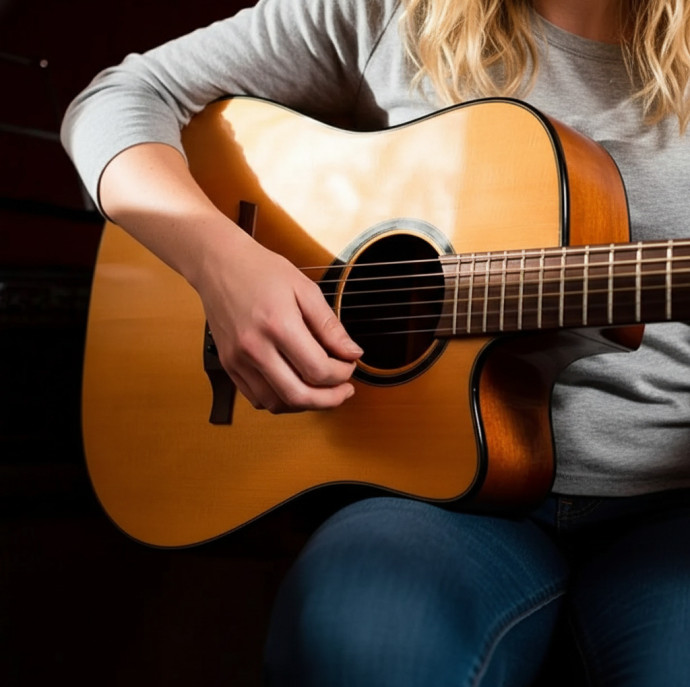 Групповые занятия по игре на гитаре для взрослых в Москве