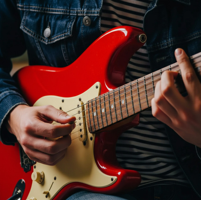 Групповые занятия по игре на гитаре для взрослых в Москве