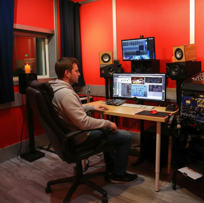 Запись песни в студии звукозаписи с подбором музыки в Москве