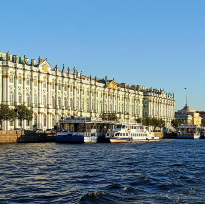 Экскурсия по рекам и каналам на теплоходе в Санкт-Петербурге