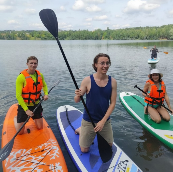 Sup серфинг в Москве