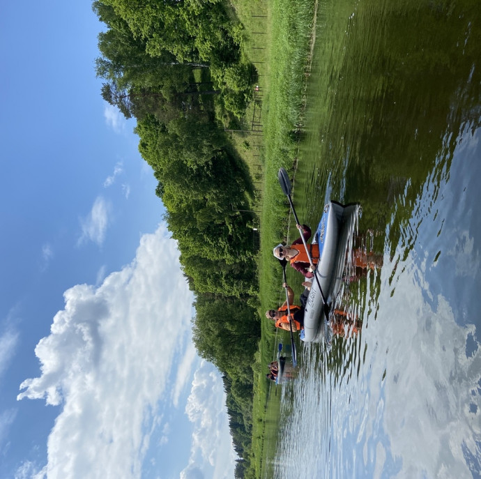 Сплав по реке на байдарке в Москве