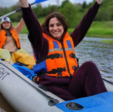 Сплав по реке на байдарке в Москве